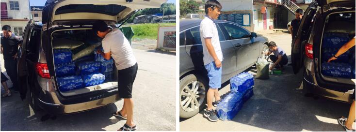 市古镇公司开展夏季送清凉慰问活动