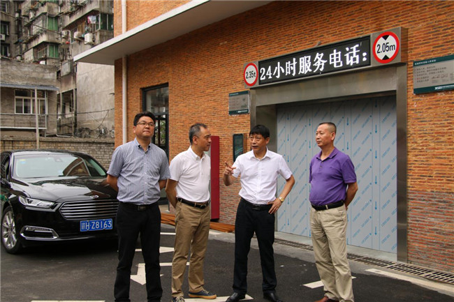 余华平深入市古镇公司调研指导项目建设