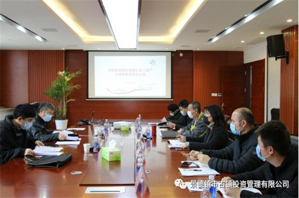 市国资委组织召开市古镇投资公司稳经济增长复工复产现场办公会