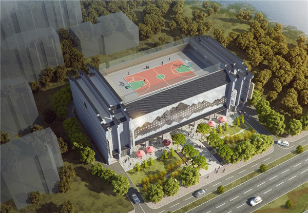 昌南湖北湖西侧要建一个立体停车场，已经开工！