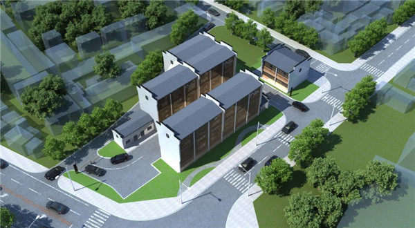 市古镇投资公司将在中医院东南侧新建一个停车场