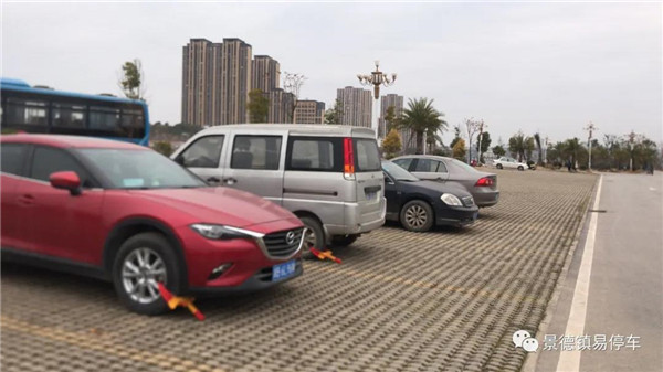 景德镇易停车联合城警支队开展第五次违规车辆整治行动