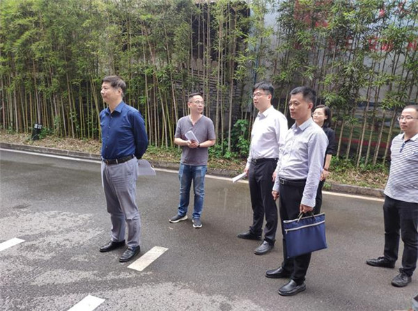 熊春华调研景德镇市中心城区智慧停车楼项目
