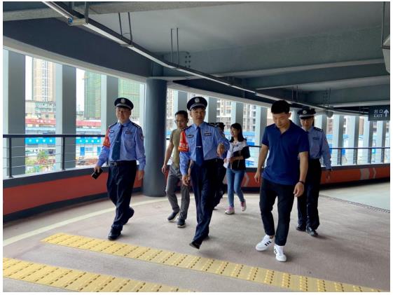 张华勐调研景德镇市中心城区智慧停车场项目