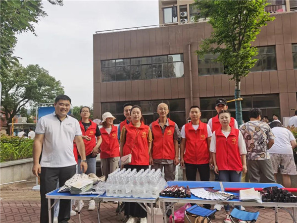 御窑景巷党支部开展助力高考，为梦想护航活动