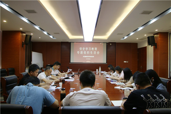 市古镇投资公司各党支部组织开展党史学习教育专题组织生活会