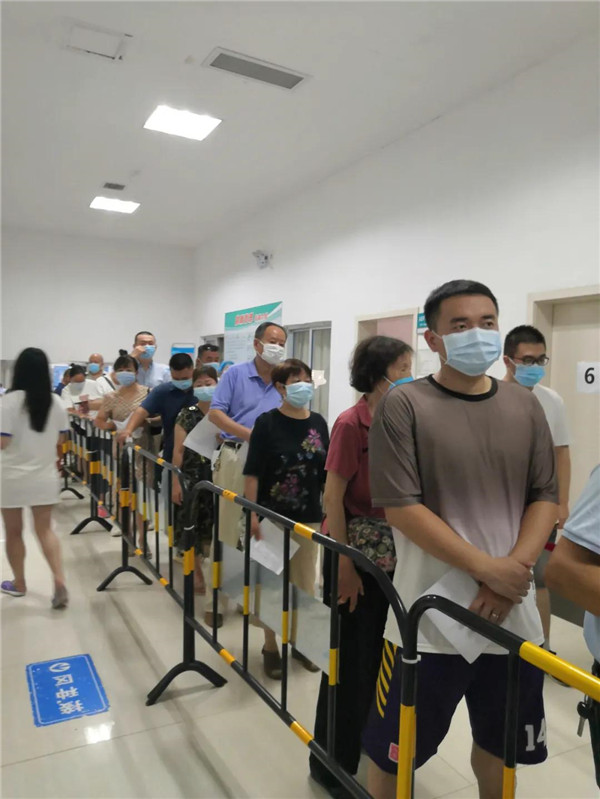 构筑全民免疫屏障--市古镇混凝土公司组织开展疫苗接种工作