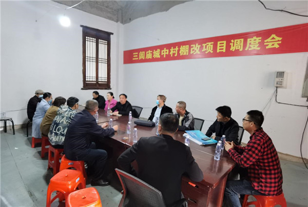 汪同茂到昌江区三河村昌江水生态工程（一期）调研指导