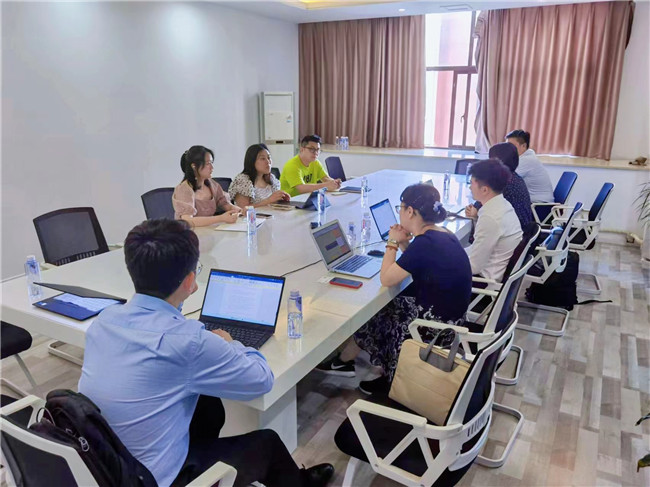 国泰君安证券到市古镇投资公司考察调研