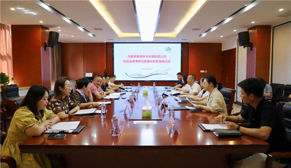 王新龙一行到市古镇投资公司调研指导