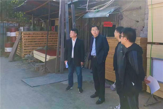 许虎带队至市古镇投资公司停车场项目开展“为民办实事”民生工程建设专题调研