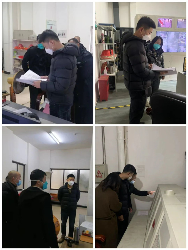 市古镇投资公司开展小区安全检查及卫生整治工作
