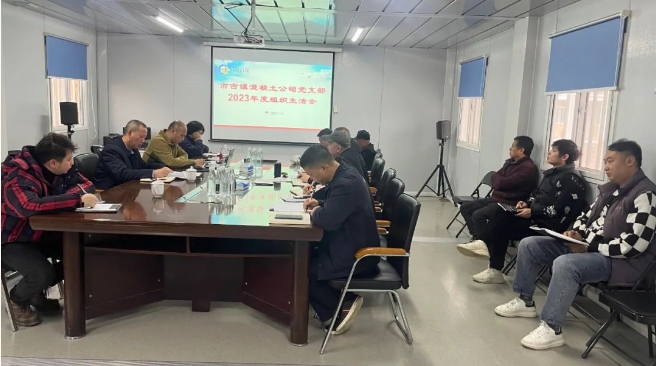 市古镇投资公司各党支部召开主题教育专题组织生活会