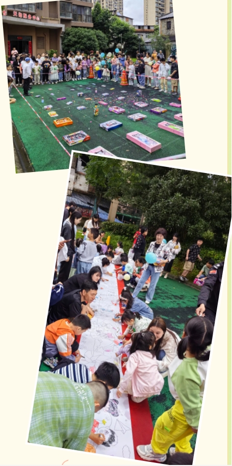 市古镇历思联行物业公司开展六一儿童节活动　