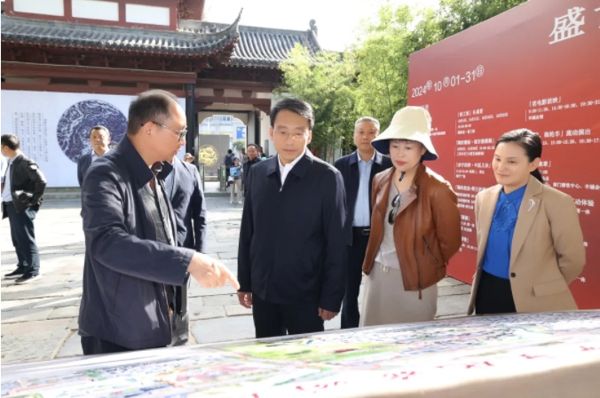 陈克龙实地调研景德镇申遗工作