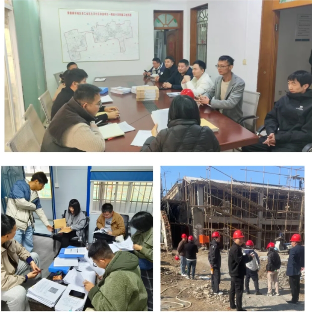 市古镇投资公司开展在建项目风险跟踪专项检查工作