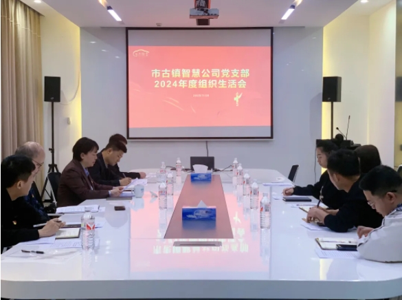 市古镇投资公司各党支部召开2024年度组织生活会
